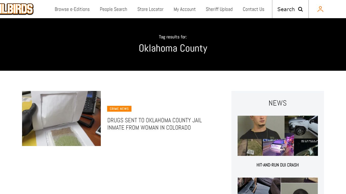 Oklahoma County Archives - JAILBIRDS